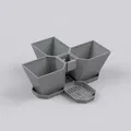 Chậu Trồng Cây Dạng Đứng Xếp Tầng (Vertical Stackable Planter) - Thumbnail 13
