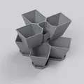 Chậu Trồng Cây Dạng Đứng Xếp Tầng (Vertical Stackable Planter) - Thumbnail 16