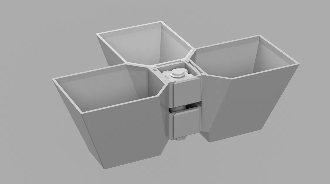 Chậu Trồng Cây Dạng Đứng Xếp Tầng (Vertical Stackable Planter) - Image 23