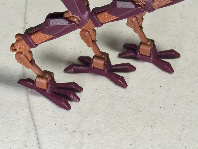 Dummy 13 Bird Feet – Bàn Chân Chim (3 kiểu ngón) - Image 1