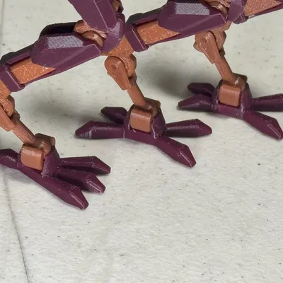 Dummy 13 Bird Feet – Bàn Chân Chim (3 kiểu ngón)