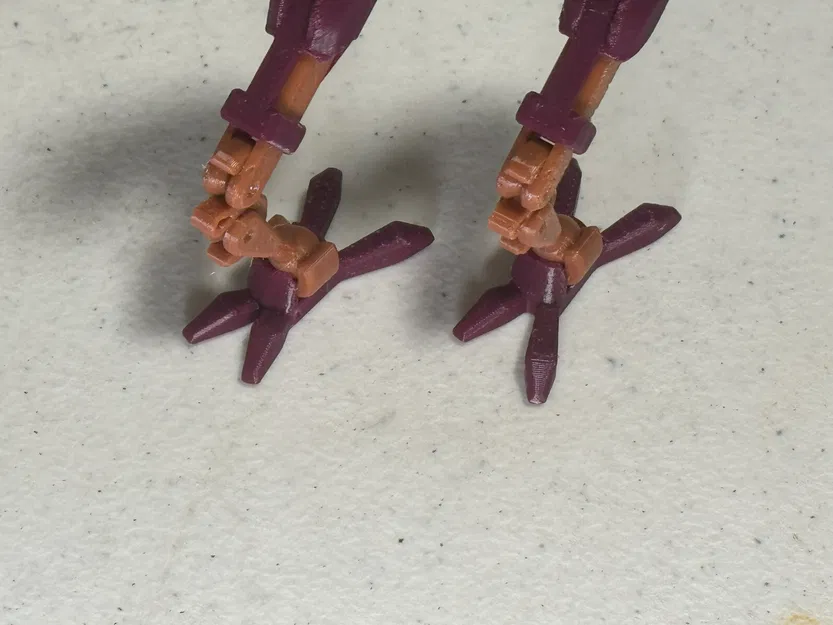 Dummy 13 Bird Feet – Bàn Chân Chim (3 kiểu ngón) - Image 3