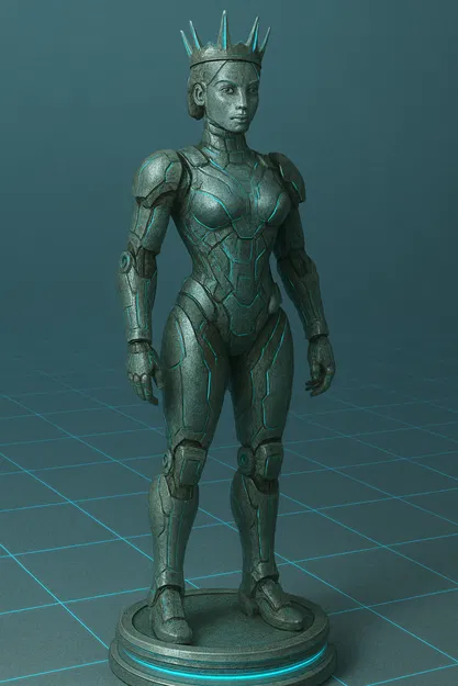 Kronos 2185 "Queen" - quân Hậu cờ vua - Image 3