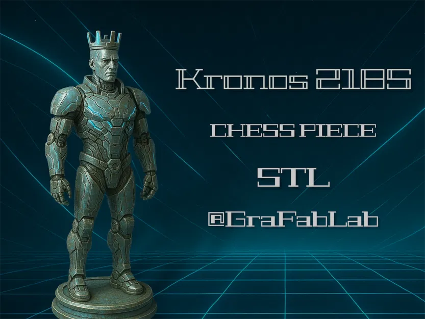 Kronos 2185 “King” – quân Vua cờ vua - Image 1