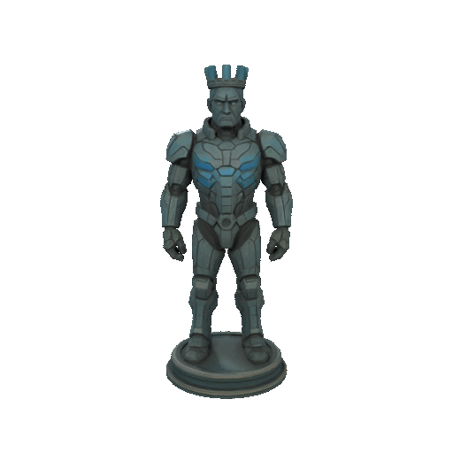 Kronos 2185 “King” – quân Vua cờ vua - Thumbnail 2