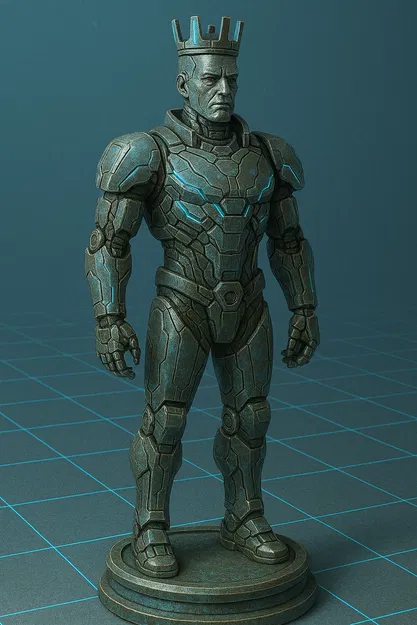 Kronos 2185 “King” – quân Vua cờ vua - Image 3