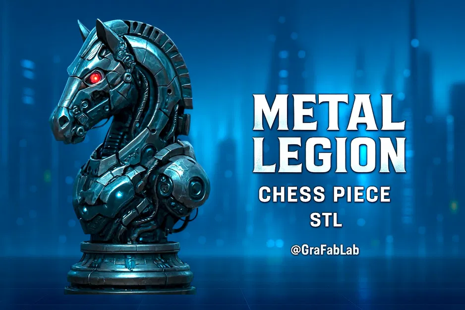 Metal Legion “Knight” - quân cờ Kỵ sĩ - Image 1