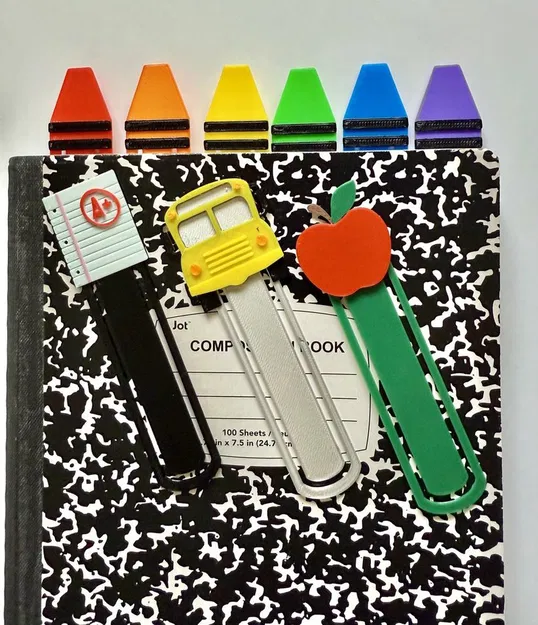 Bộ Bookmark Back To School (Back To School Bookmark Set) - Image 3