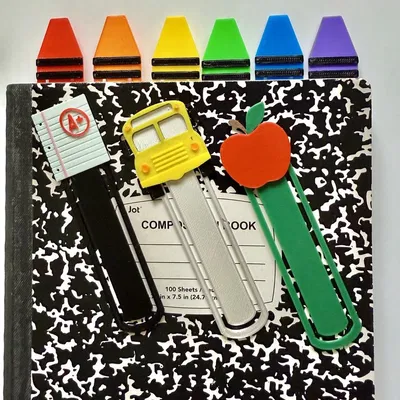 Bộ Bookmark Back To School (Back To School Bookmark Set)