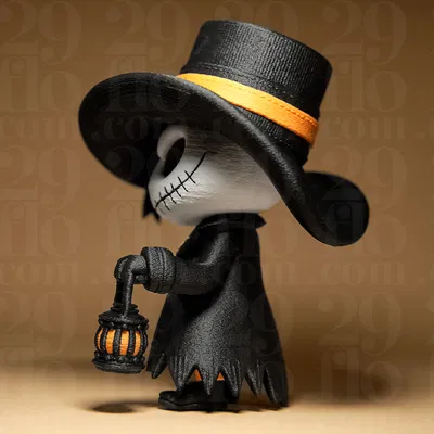 Mô hình Jack Skellington Figurine (Multicolor AMS/CMS)