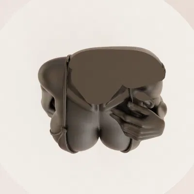 Tượng Nữ Mặc Nội Y Xuyên Thấu – Điêu Khắc Erotic Thanh Lịch