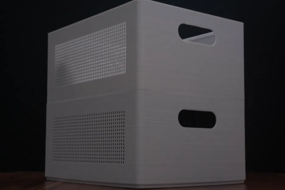 Khay Tote Gridfinity xếp chồng (5x4, cao 12u) - Image 3