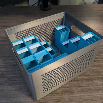 Stackable Gridfinity Tote Remix – Tote Gridfinity xếp chồng (nhiều kích thước)