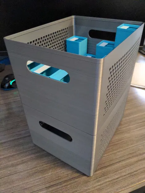 Stackable Gridfinity Tote Remix – Tote Gridfinity xếp chồng (nhiều kích thước) - Image 2