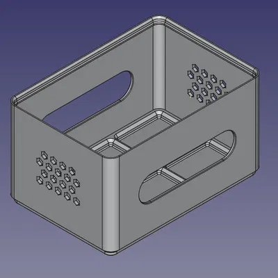 Stackable Gridfinity Tote Remix – Tote Gridfinity xếp chồng (nhiều kích thước)