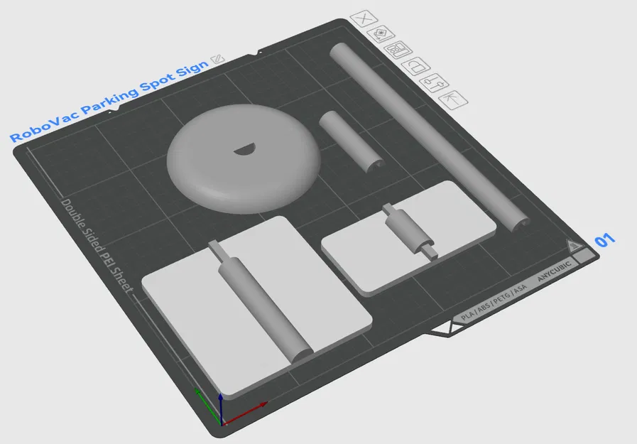 Bảng đậu xe “Robot Vacuum Only” (đa màu thủ công/tự động) cho Roborock/Roomba/Ecovacs - Image 3
