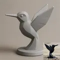 Tượng Trừu Tượng Chim Ruồi (Hummingbird Abstract Sculpture) - Thumbnail 1