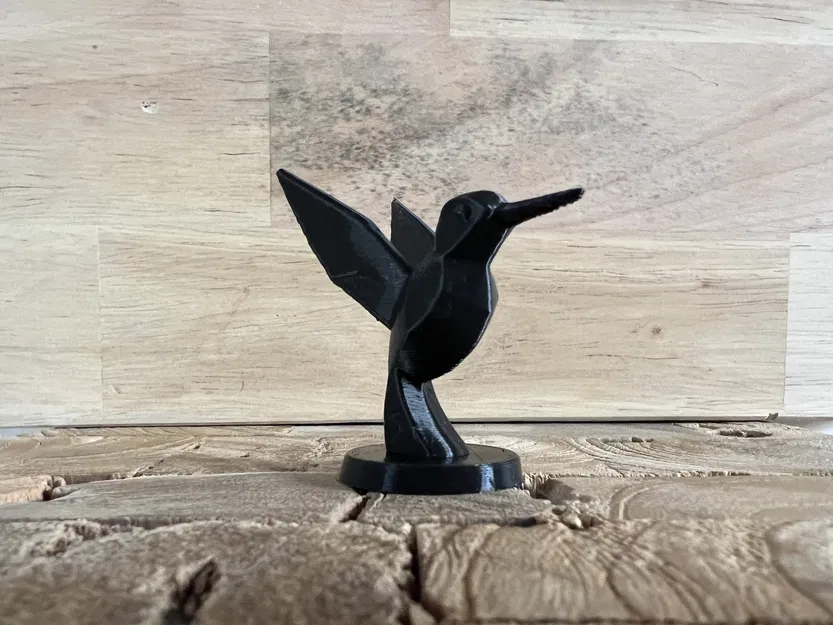 Tượng Trừu Tượng Chim Ruồi (Hummingbird Abstract Sculpture) - Image 2