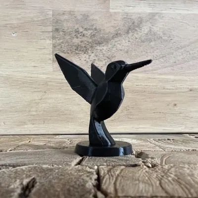 Tượng Trừu Tượng Chim Ruồi (Hummingbird Abstract Sculpture)