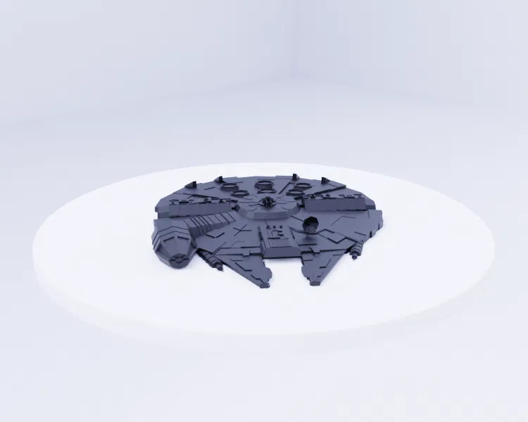 Ốp trên Roomba Millennium Falcon – Nâng cấp robot hút bụi - Image 1