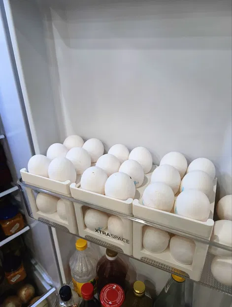 Hệ thống khay đựng trứng xếp chồng cho cửa tủ lạnh - Image 1
