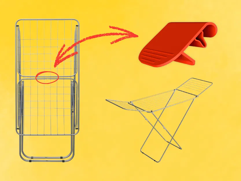 Kẹp Khóa Giàn Phơi (Drying Rack Locking Clip) - Image 1