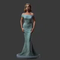 Beautiful Elegant Grace Kelly LADY Miniatur AI Textur – Tượng mini cô lady - Thumbnail 1