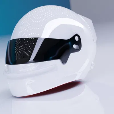 F1 Racing Helmet Display – Mô hình mũ bảo hiểm F1 trưng bày 190mm
