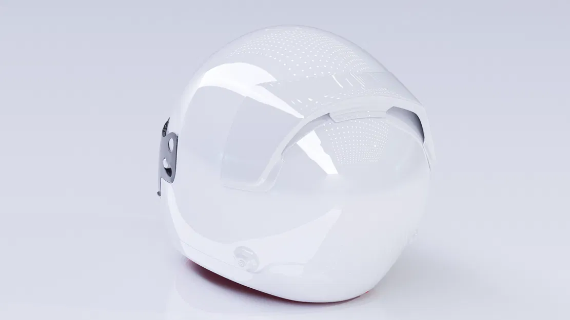 F1 Racing Helmet Display – Mô hình mũ bảo hiểm F1 trưng bày 190mm - Image 3