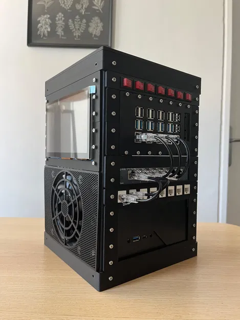 Microlab 2 - Mini Modular Home Server Rack - Image 1