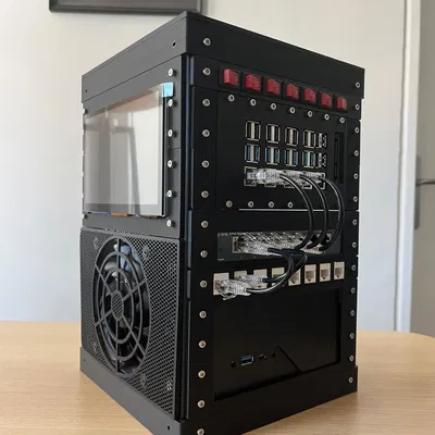 Microlab 2 - Mini Modular Home Server Rack