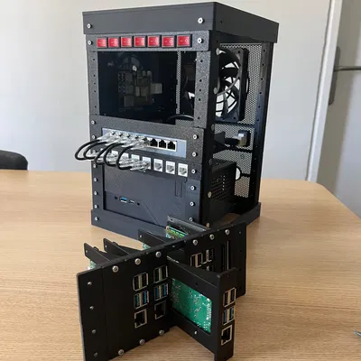 Microlab 2 - Mini Modular Home Server Rack