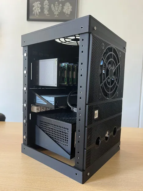 Microlab 2 - Mini Modular Home Server Rack - Image 9