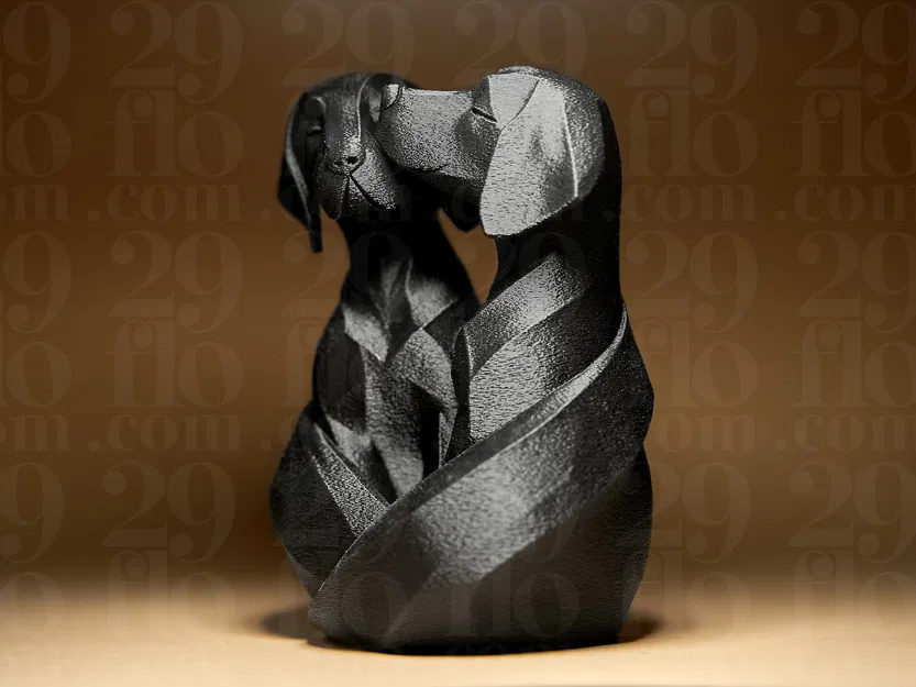 Hai Chú Labrador Đang Yêu (Two Labradors in Love) - Image 2