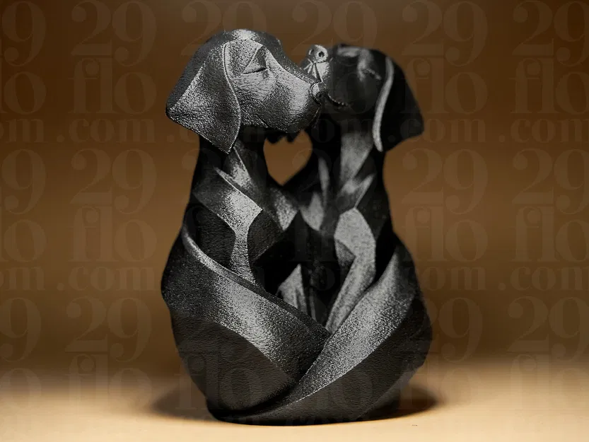 Hai Chú Labrador Đang Yêu (Two Labradors in Love) - Image 4