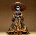 Tượng Dia dos Muertos Figurine - Thumbnail 2