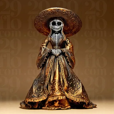 Tượng Dia dos Muertos Figurine