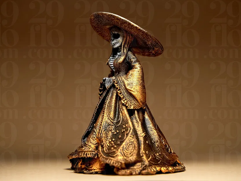 Tượng Dia dos Muertos Figurine - Image 4