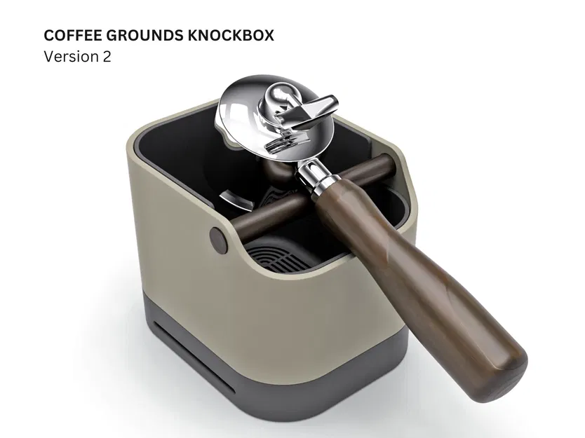 Knockbox gõ bã cà phê cho portafilter V2 (Espresso) | Abklopfbehälter V2 - Image 1