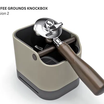 Knockbox gõ bã cà phê cho portafilter V2 (Espresso) | Abklopfbehälter V2