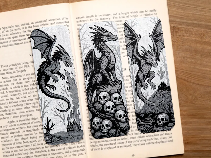 Bookmark Rồng Báo Thù (Dragon Vengeance Bookmarks) - Image 1