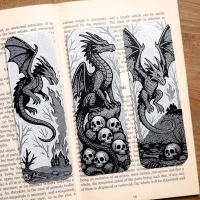 Bookmark Rồng Báo Thù (Dragon Vengeance Bookmarks)