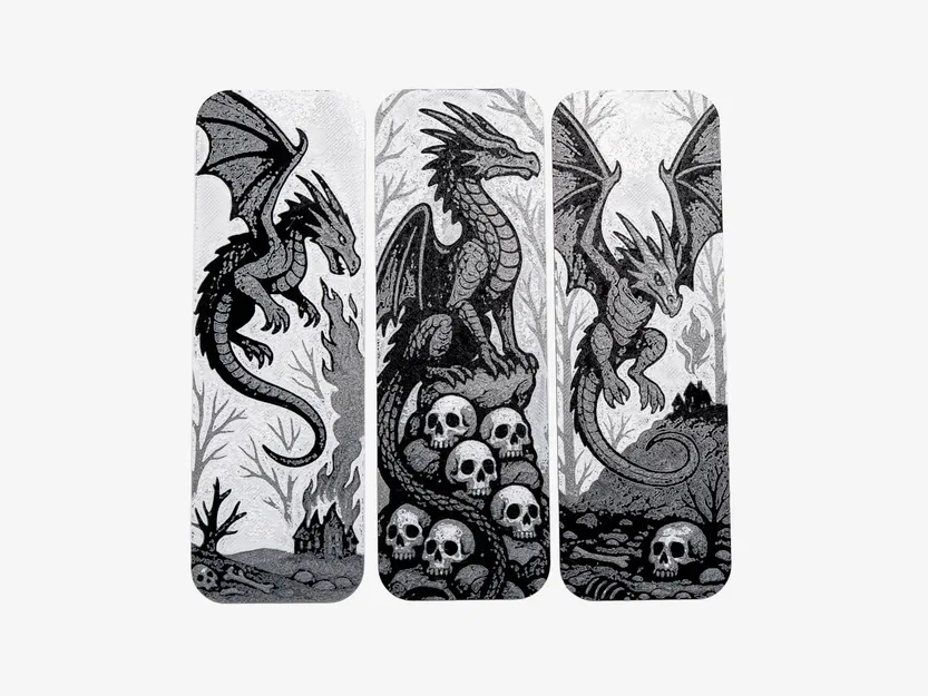 Bookmark Rồng Báo Thù (Dragon Vengeance Bookmarks) - Image 4