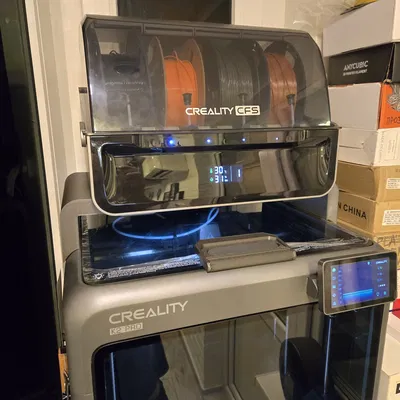 Tay cầm nắp trên Creality K2 Pro & gối đỡ nâng CFS