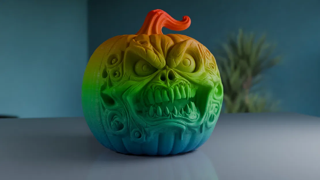 Đèn tealight bí ngô Halloween - Image 2