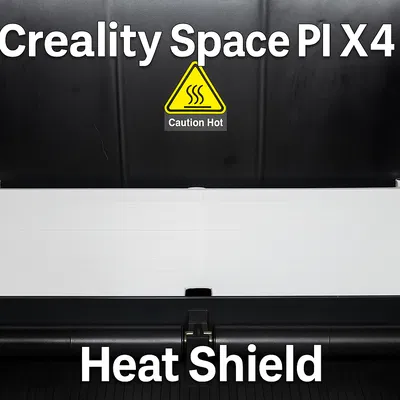 Creality SpacePi Space Pi X4 Heat Shield Deflector – Tấm chắn nhiệt