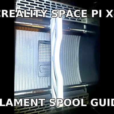 Bản sửa Spool Guide cho Creality SpacePi X4 – bản clip (cliped)