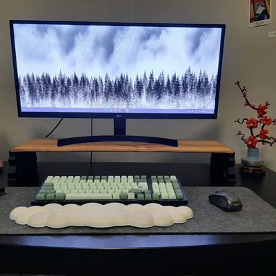 Kệ/Đế Kê Màn Hình Lục Giác (Hexagonal Monitor Stand)