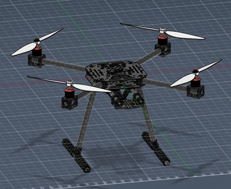Khung Drone S500 (S500 Drone Frame) - Image 1