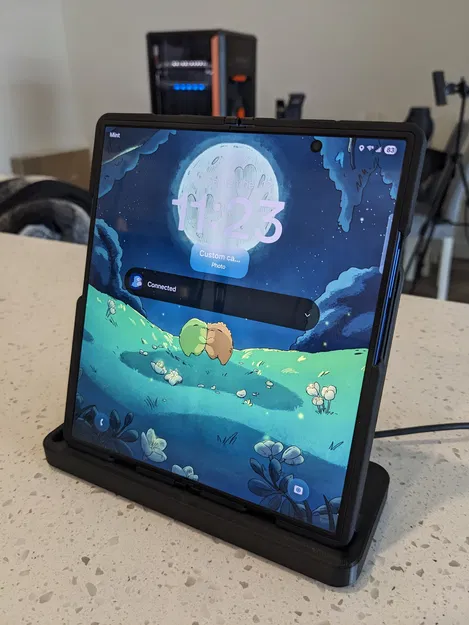 Đế sạc Qi2/Magsafe cho Samsung Galaxy Z Fold 7 (Bản cập nhật) - Image 1